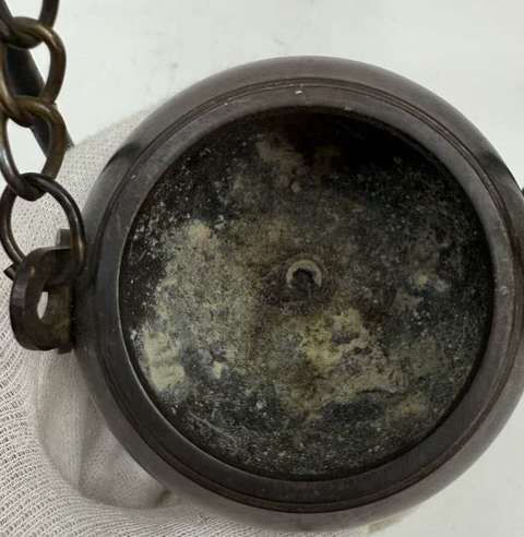 古玩銅器銅熏爐真品鑒賞圖