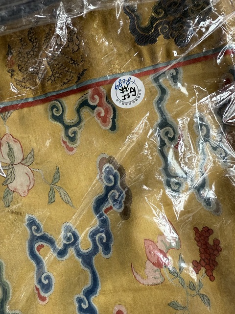 古玩雜項緙絲真品鑒賞圖