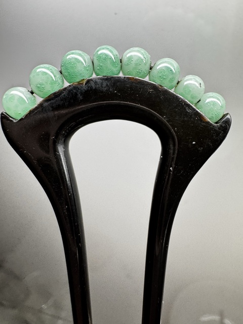 古玩玉器發簪真品鑒賞圖