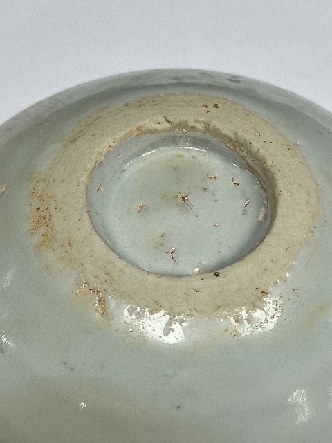 古玩陶瓷青花魚藻紋盤真品鑒賞圖