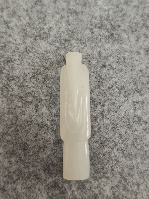 古玩玉器和田玉雕“翁仲”拍賣，當前價格499元