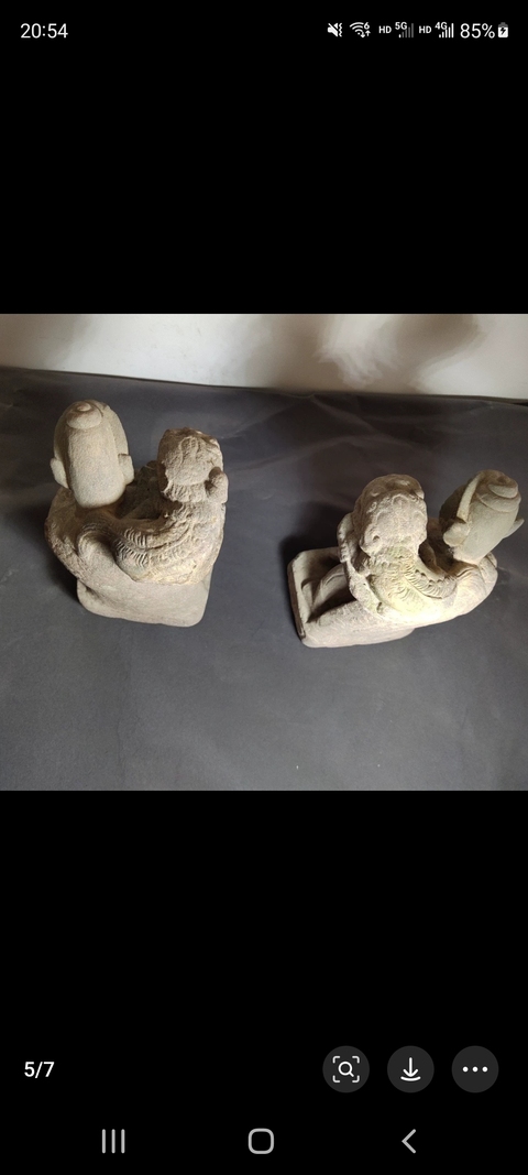 古玩雜項拖獅力士真品鑒賞圖