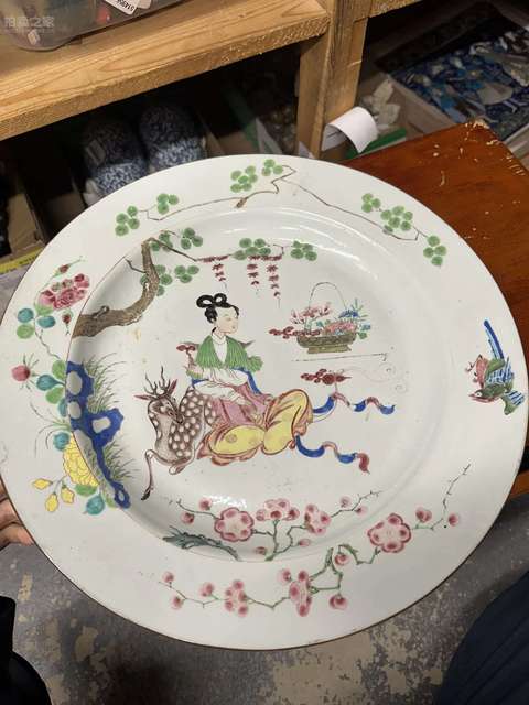 古玩陶瓷18世紀(jì) 歐洲彩真品鑒賞圖