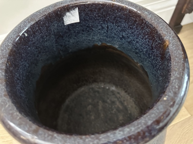 古玩陶瓷宜鈞釉尊真品鑒賞圖