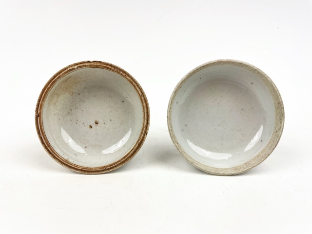 古玩陶瓷清晚期·粉彩麒麟送子蓋盒拍賣，當前價格337元