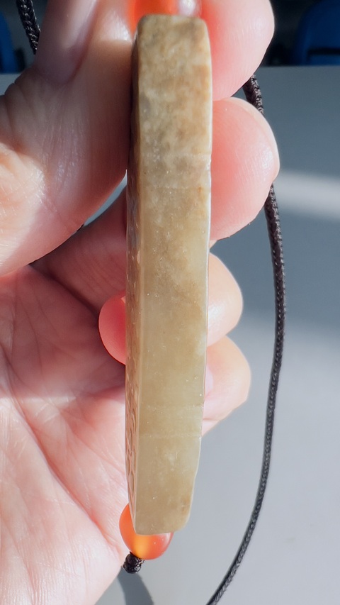 古玩玉器谷紋玉勒子真品鑒賞圖