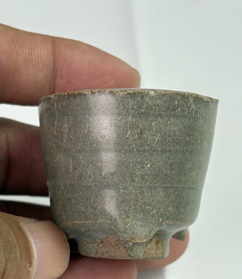 古玩陶瓷龍泉青瓷吊腳爐拍賣,當前價格900元