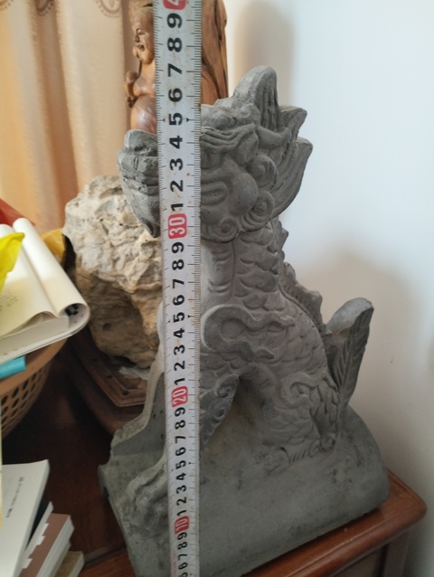 古玩陶瓷磚雕屋脊獸真品鑒賞圖
