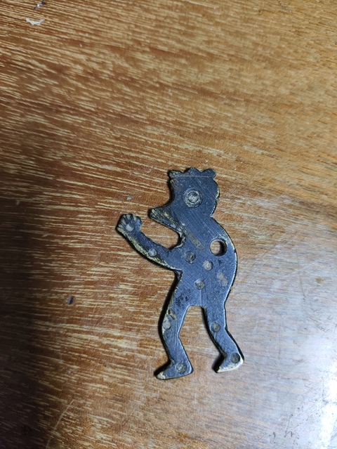 古玩銅器晚清民國銅花片真品鑒賞圖