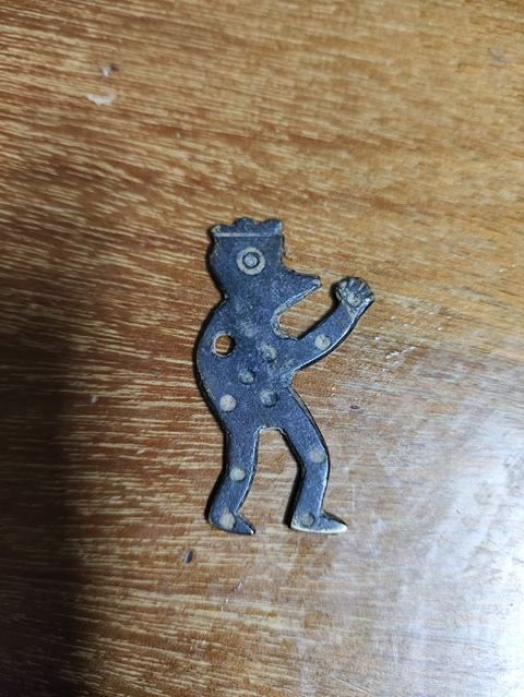 古玩銅器晚清民國銅花片真品鑒賞圖