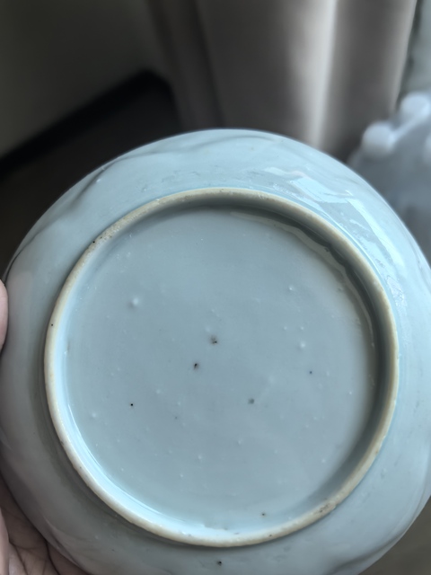 古玩陶瓷康熙青花花卉紋杯碟拍賣,當前價格999元