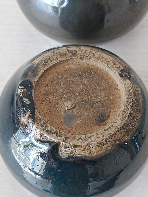 古玩陶瓷雞心罐真品鑒賞圖