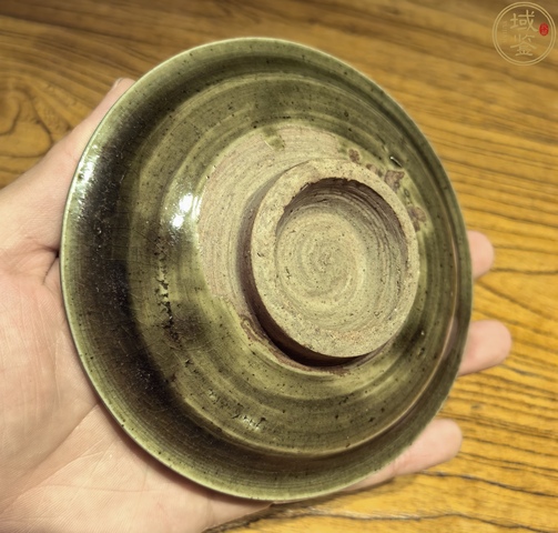 古玩陶瓷宋金時期青釉折沿洗拍賣，當(dāng)前價格68元
