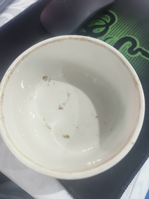 古玩陶瓷青花花卉紋蓋缸真品鑒賞圖