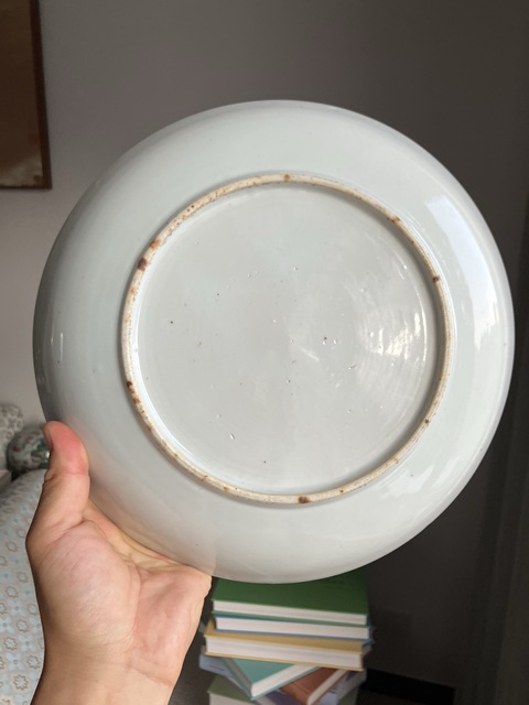 古玩陶瓷盤真品鑒賞圖