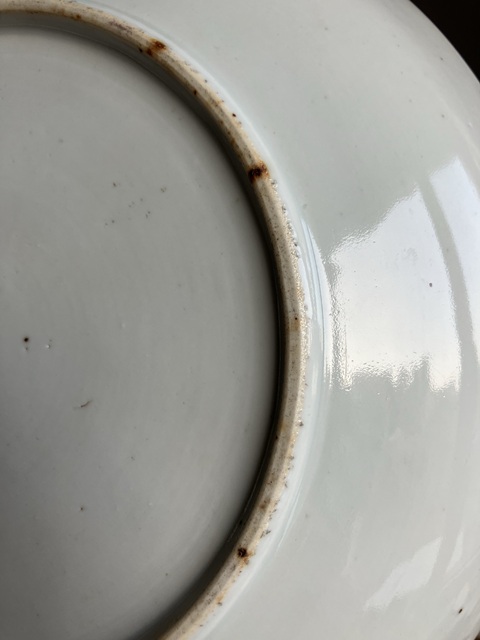 古玩陶瓷盤真品鑒賞圖