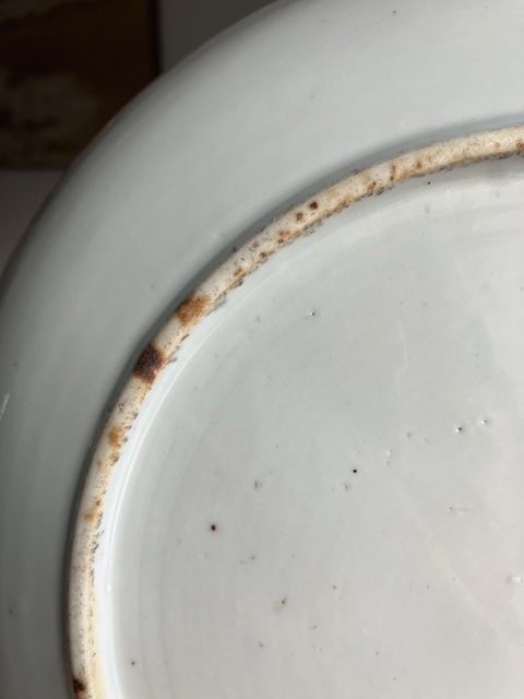 古玩陶瓷盤真品鑒賞圖