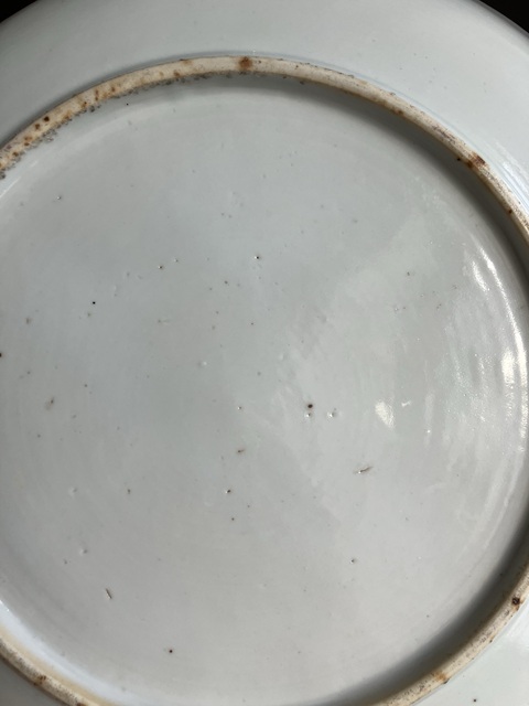 古玩陶瓷盤真品鑒賞圖