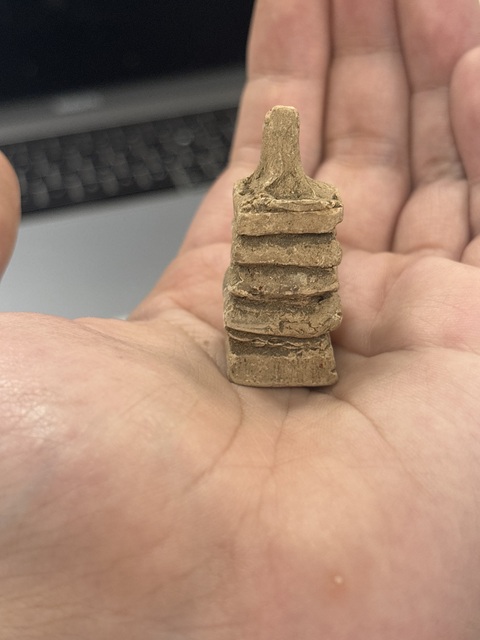 古玩陶瓷陶塔真品鑒賞圖