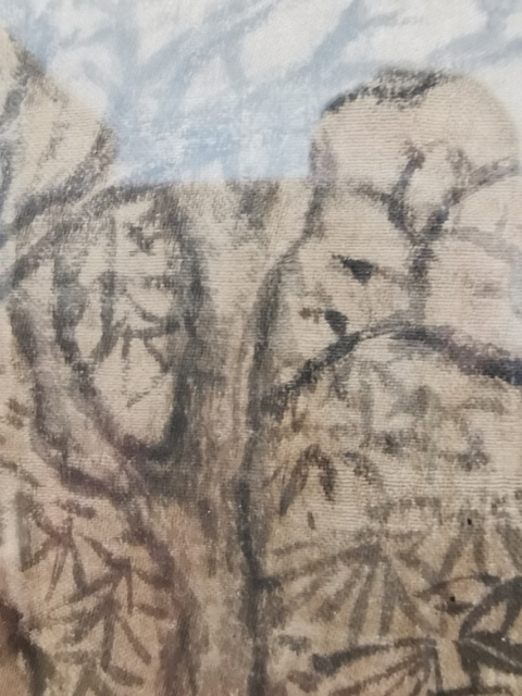 古玩字畫攜琴訪友真品鑒賞圖