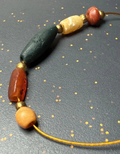古玩玉器高古多寶串真品鑒賞圖