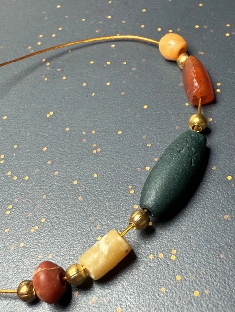 古玩玉器高古多寶串真品鑒賞圖