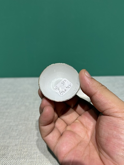 古玩陶瓷民國小酒杯三只國慶放漏拍賣，當前價格168元
