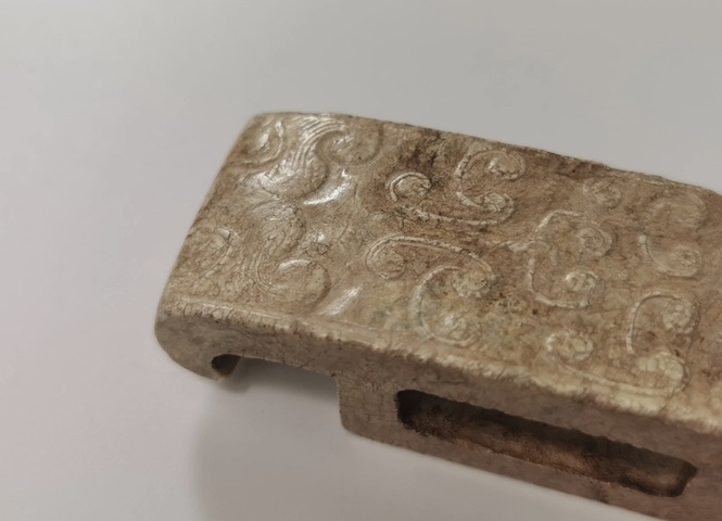 古玩玉器仿古玉劍璏真品鑒賞圖