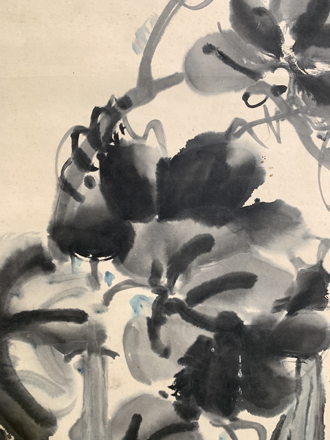 古玩字畫三思圖真品鑒賞圖