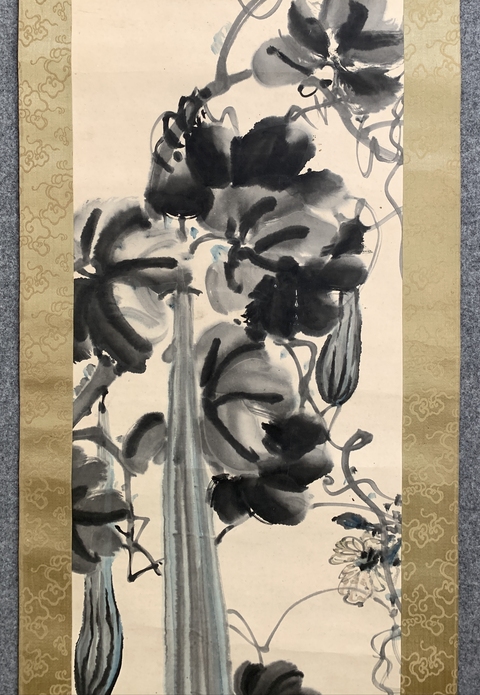 古玩字畫三思圖真品鑒賞圖