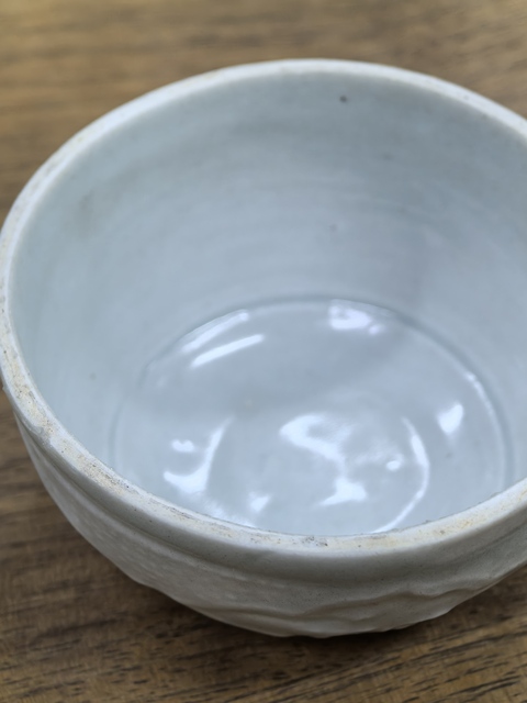 古玩陶瓷青白釉文字杯真品鑒賞圖