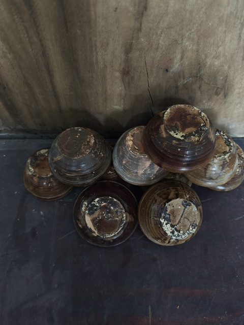 古玩陶瓷褐釉杯真品鑒賞圖