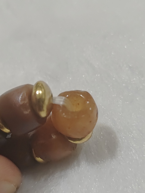 古玩玉器瑪瑙珠串 真品鑒賞圖