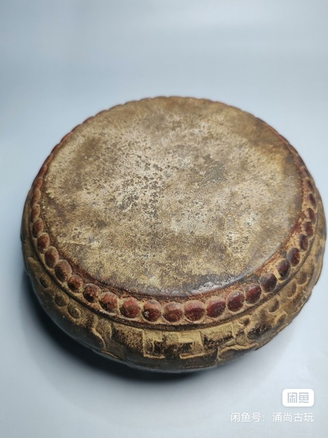 古玩雜項石鼓真品鑒賞圖