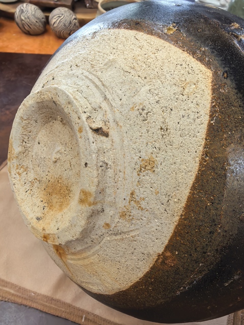 古玩陶瓷吉州窯灑花釉碗真品鑒賞圖