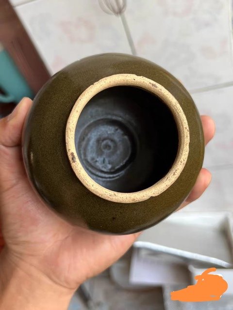 古玩陶瓷茶葉末罐真品鑒賞圖