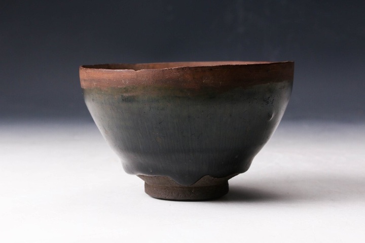 古玩陶瓷宋代時期建窯建盞真品鑒賞圖
