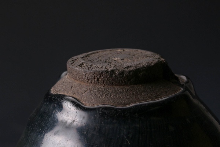 古玩陶瓷宋代時期建窯建盞真品鑒賞圖