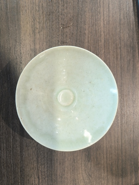 古玩陶瓷青白釉斗笠碗真品鑒賞圖