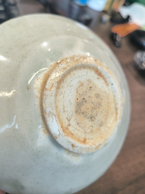 古玩陶瓷青白釉斗笠碗真品鑒賞圖