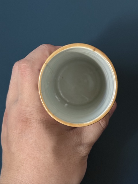 古玩陶瓷清·同治呂布戲貂蟬超細粉彩筆筒拍賣，當前價格3500元