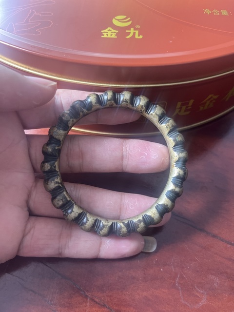 古玩銅器銅手鐲真品鑒賞圖
