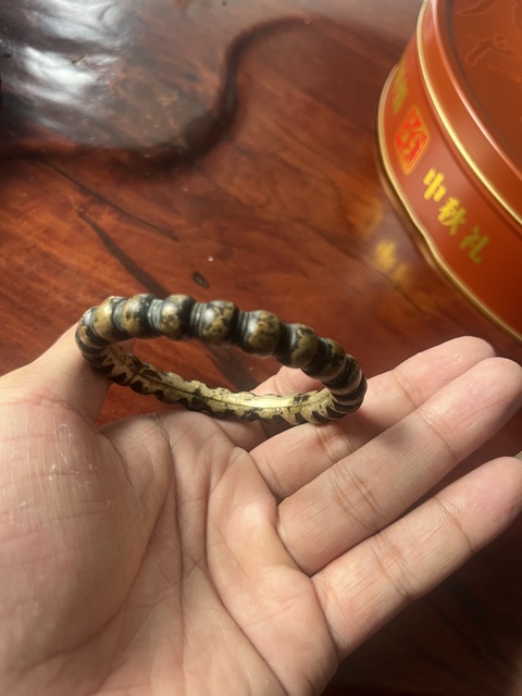 古玩銅器銅手鐲真品鑒賞圖