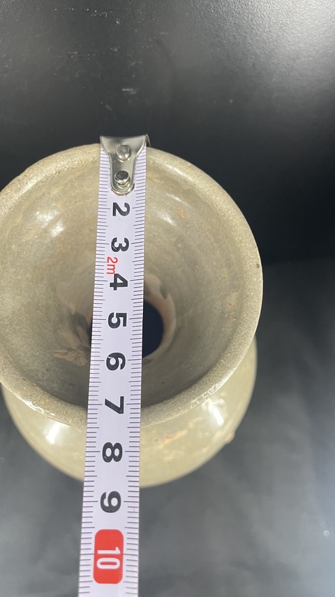 古玩陶瓷青瓷瓶真品鑒賞圖