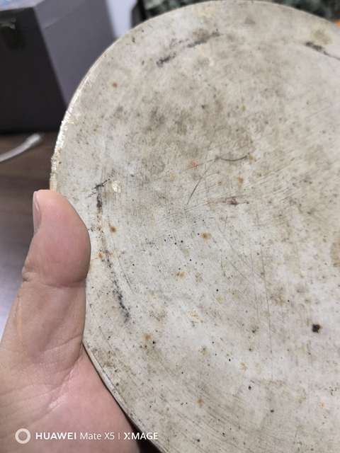 古玩陶瓷青花瓷板真品鑒賞圖