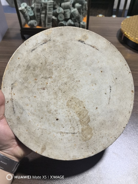 古玩陶瓷青花瓷板真品鑒賞圖