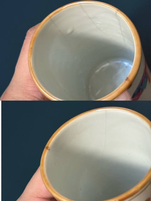 古玩陶瓷清·同治呂布戲貂蟬超細粉彩筆筒拍賣，當前價格3500元