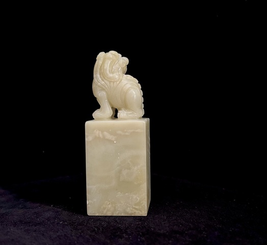 古玩雜項青田石印章真品鑒賞圖