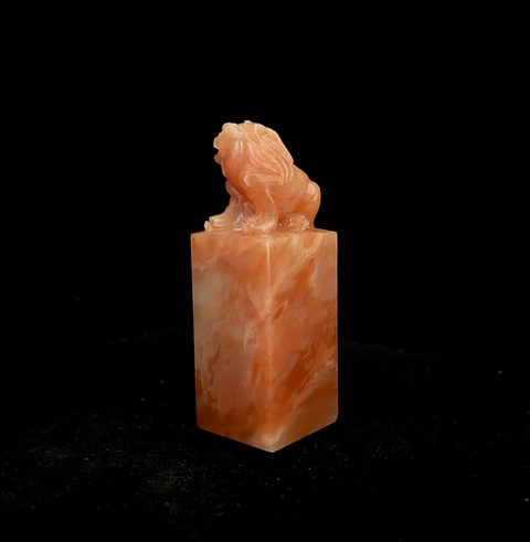 古玩雜項老撾石印章真品鑒賞圖