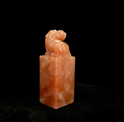 古玩雜項老撾石印章真品鑒賞圖